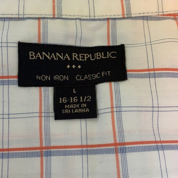 Banana Republic Shirt Men’s L - Picture 2 of 3